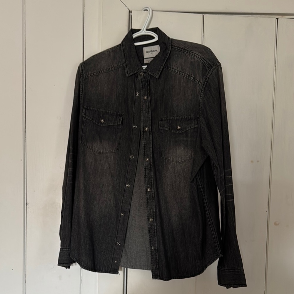 Levi's Black Lightweight Shirt Jacket